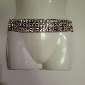 Zara  rhinestones belt